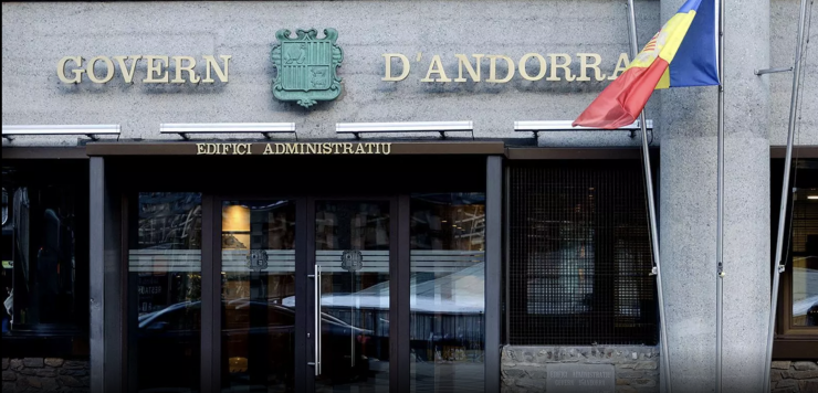 L'edifici administratiu del Govern.